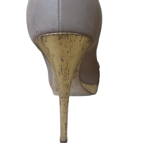 Authentic. Christian Dior Lolita Peep Toe Pumps Euro 39 US 9 - Picture 5 of 16